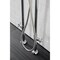 Aqua Vintage CCK8101DX Freestanding Tub Faucet with Supply Line, Stop Valve, Polished Chrome CCK8101DX - alternate 4